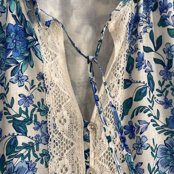 Johnny Was Sleeveless Tiered Midi Dress Bohemian XL - Picture 6 of 13